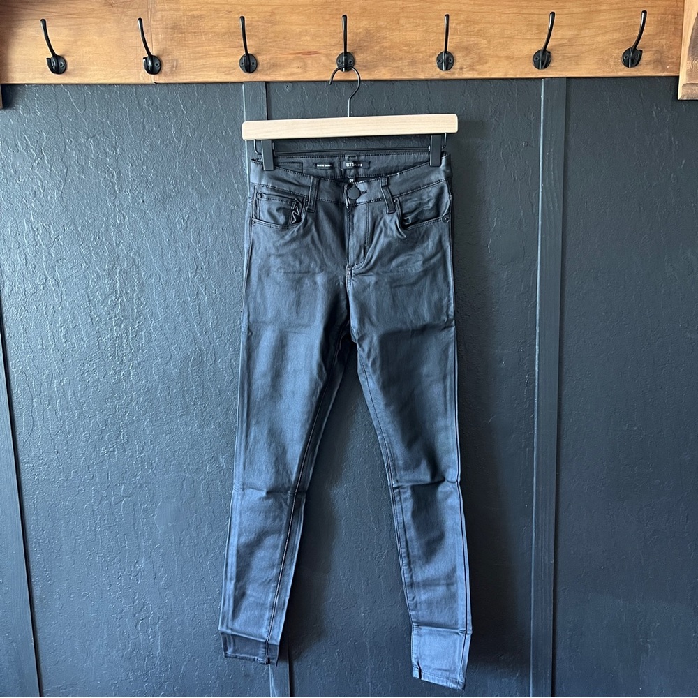 STS Blue Cassie Black Coated Skinny Jeans